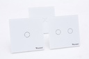 Công tắc thông minh trắng 1 kênh vuông không viềng VCN-WS01-EU