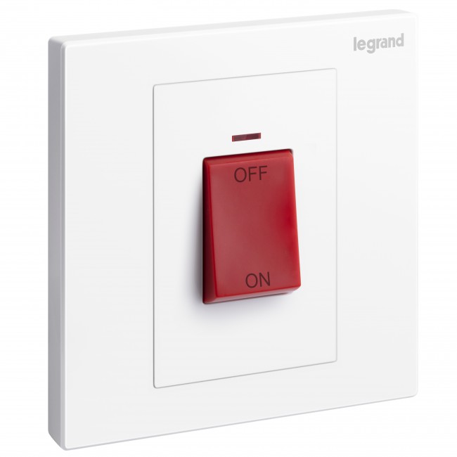 Công tắc đơn 2 cực 1 chiều 45A - Có đèn 282427