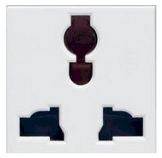 Ổ cắm 3 chấu đa năng có màng che 654325