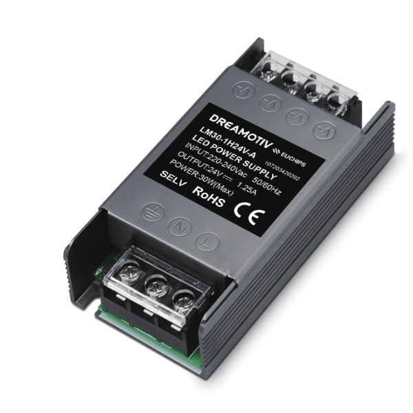 30W 24VDC Non-dimmable CV Driver LM30-1H24V-A