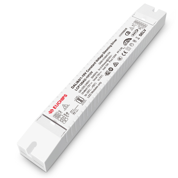 120W 12VDC DALI&amp;0/1-10V CV Driver LCP120AD-1H12V