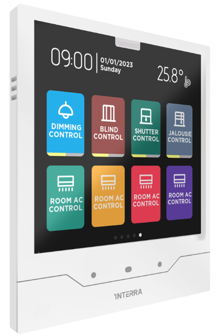 iX4 4'' KNX Touch Panel White