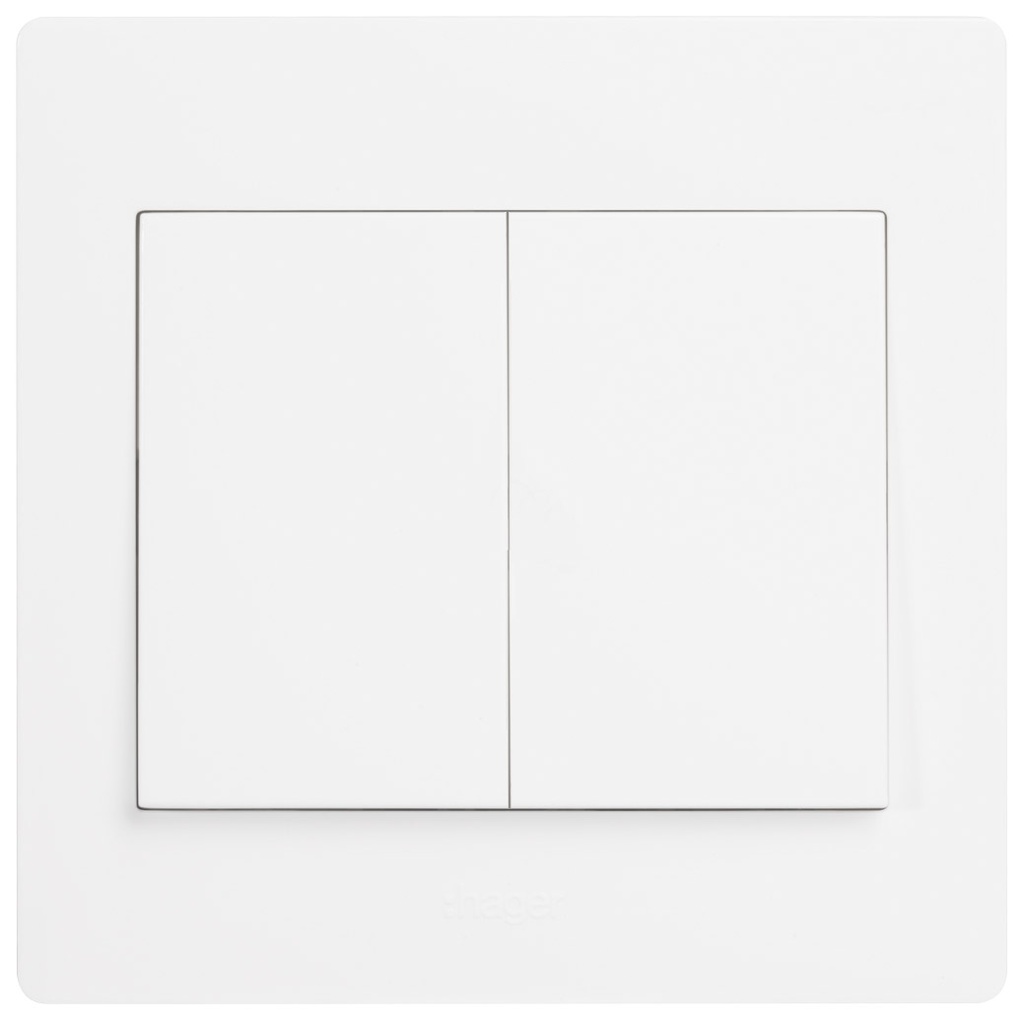 Công tắc đôi " PRESS" WGML121P