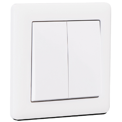 [BR010201] Công tắc đôi 1 chiều BR010201