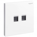 Ổ cắm điện thoại đôi RJ11 282446