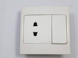 [281101] Ổ cắm đơn 2 chấu có công tắc 281101