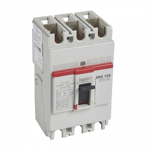 MCCB 3P 20A 10kA - 027001