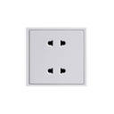 Ổ cắm đôi hai chấu 701072