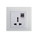 Ổ đa năng + 2 cổng USB 80E725