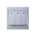 Công tắc ba 2 chiều có LED 10AX 51032BD