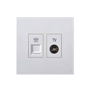 Ổ cắm tivi + điện thoại 725301