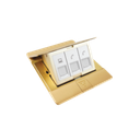 Ổ cắm mạng (CAT5e) + 2 ổ cắm điện thoại SEF3844