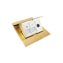 Ổ cắm mạng + điện thoại + tivi SEF3845