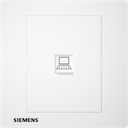 Ổ cắm mạng đơn CAT5E 5UH13623PC01