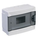 Tủ điện gắn nổi Makel - 8 Module - Nắp trong 63108