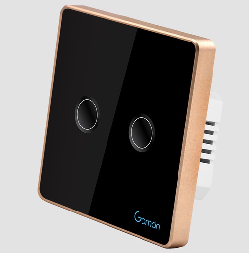 [GM-ZB341/2/3/4-US Series 2] Công tắc điện 2 nút lõm GM-ZB341/2/3/4-US Series 2