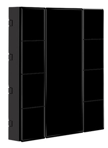 [ITR308-0001] Công tắc - 8 Button Jet Black Plastic ITR308-0001