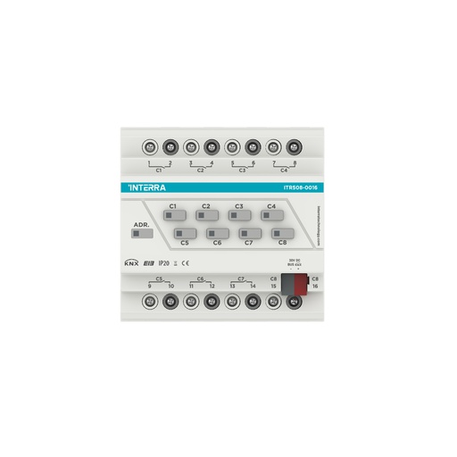 [ITR508-0016] KNX Combo Actuator - 8 Channels 16A ITR508-0016