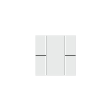 [ITR304-0003] Công tắc - 4 Button Matt White Plastic ITR304-0003