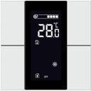 Công tắc iSwitch with LCD - 4 Button Glossy White Plastic ITR304-1002