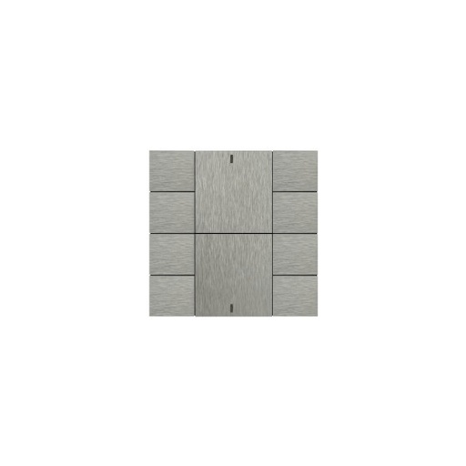 [ITR308-0100] Công tắc - 8 Button Natural Aluminium Eloxal Matt Brushed ITR308-0100