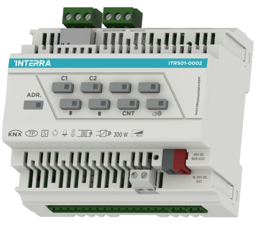 Interra KNX Universal Dimmer Actuator - 2 Channel