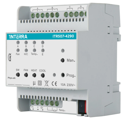 Interra KNX Fancoil 0-10 V controller