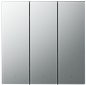 ZB G10 Series 3-Gang 3-Button Switch Panel