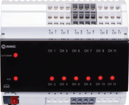 [MSA1216-CM] Bộ đóng ngắt 12 ngõ ra 16A KNX MSA1216-CM