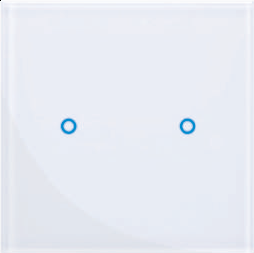 [MSW1002-TL-KB] Công tắc cảm ứng 2 kênh KNX MSW1002-TL-KB