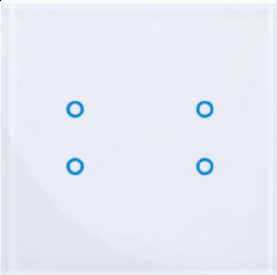 [MSW1004-TL-KB] Công tắc cảm ứng 4 kênh KNX MSW1004-TL-KB