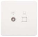 TV + RJ45 (CAT 5E) OUTLET WGDT2TVRJ5